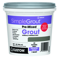 Simplegrout Pre-Mix Grout Nat Gry Qt PMG09QT